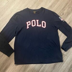 Ralph Lauren Polo USA Long Sleeve Men’s Large Classic Fit